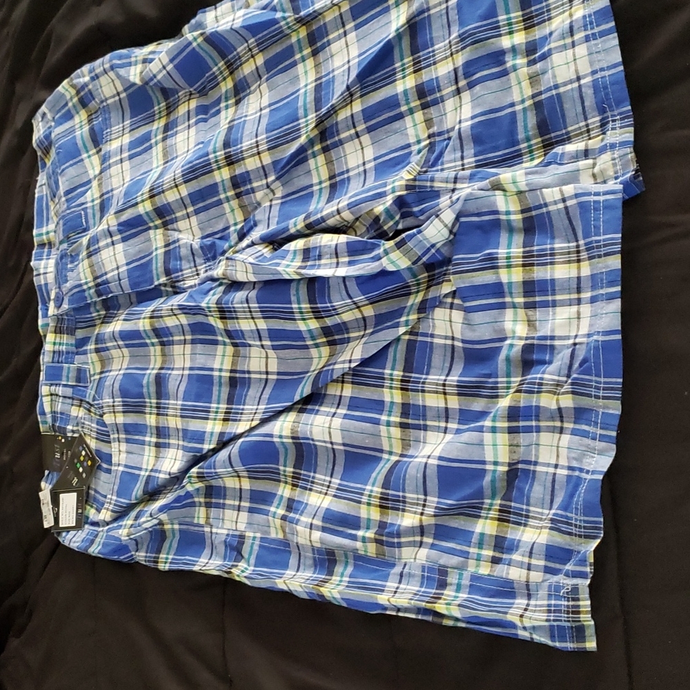 Plaid shorts